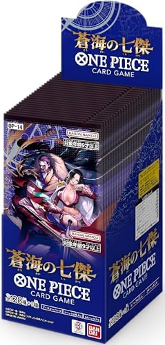 Bandai One Piece Card Game The Azure Sea's Seven OP-14 Booster Box