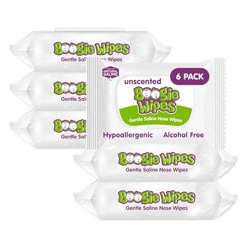 Baby Wipes Unscented by Boogie Wipes, Wet Wipes for Face...