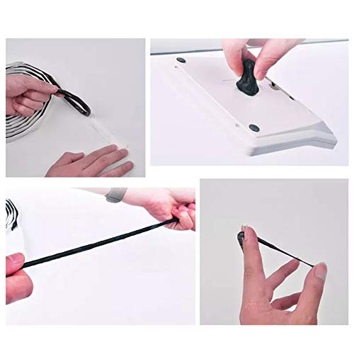 15Ft Butyl Rope Butyl Rubber Sealant Tape For Rv Car Headlamps Window Door Windshield, Black Waterproof Butyl Seal Tape- 3/8" X 15'(4.5M) #TOP6