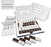 Produktbild Netti Li Jae ® Aufkleber Set für Merci Schokolade inkl. Mini Schachteln  für 3 personalisierte Geschenke  persönliche Geschenkidee  Dankeschön Geschenke ((Groß-) Eltern & Erzieher)