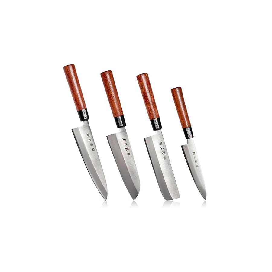 Traditional-Japanese-Professional-Kitchen-Chef-Knife-Set-Premium-Gyuto-Santoku-Nakiri-Petty-High-Corrosion-Resistance-Full-Tang-Knife-Set Simple Song Traditional Japanese Professional Kitchen Chef Knife Set - Premium Gyuto Santoku Nakiri Petty High Corrosion Resistance Full Tang Knife Set