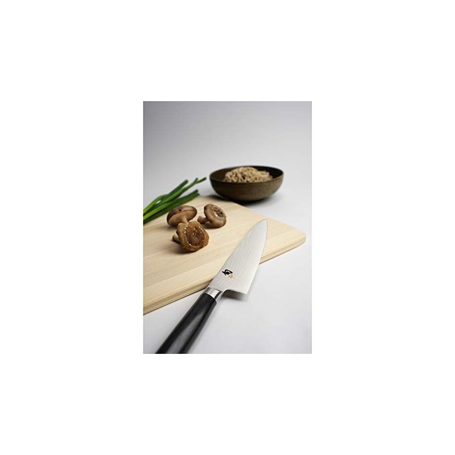 Shun-Cutlery-Classic-Professional-Asian-Cooks-Knife-7-Gyuto-Style-Ideal-For-All-Around-Food-Preparation-Authentic-Handcrafted-Japanese-Knife Shun Classic 7" Asian Cook’s Knife, Handcrafted Japanese Kitchen Knife, VG-MAX Core with Damascus Stainless Steel Cladding, Pakkawood Handle, Gyuto-Style Chef Knife for Professional and Home Chefs