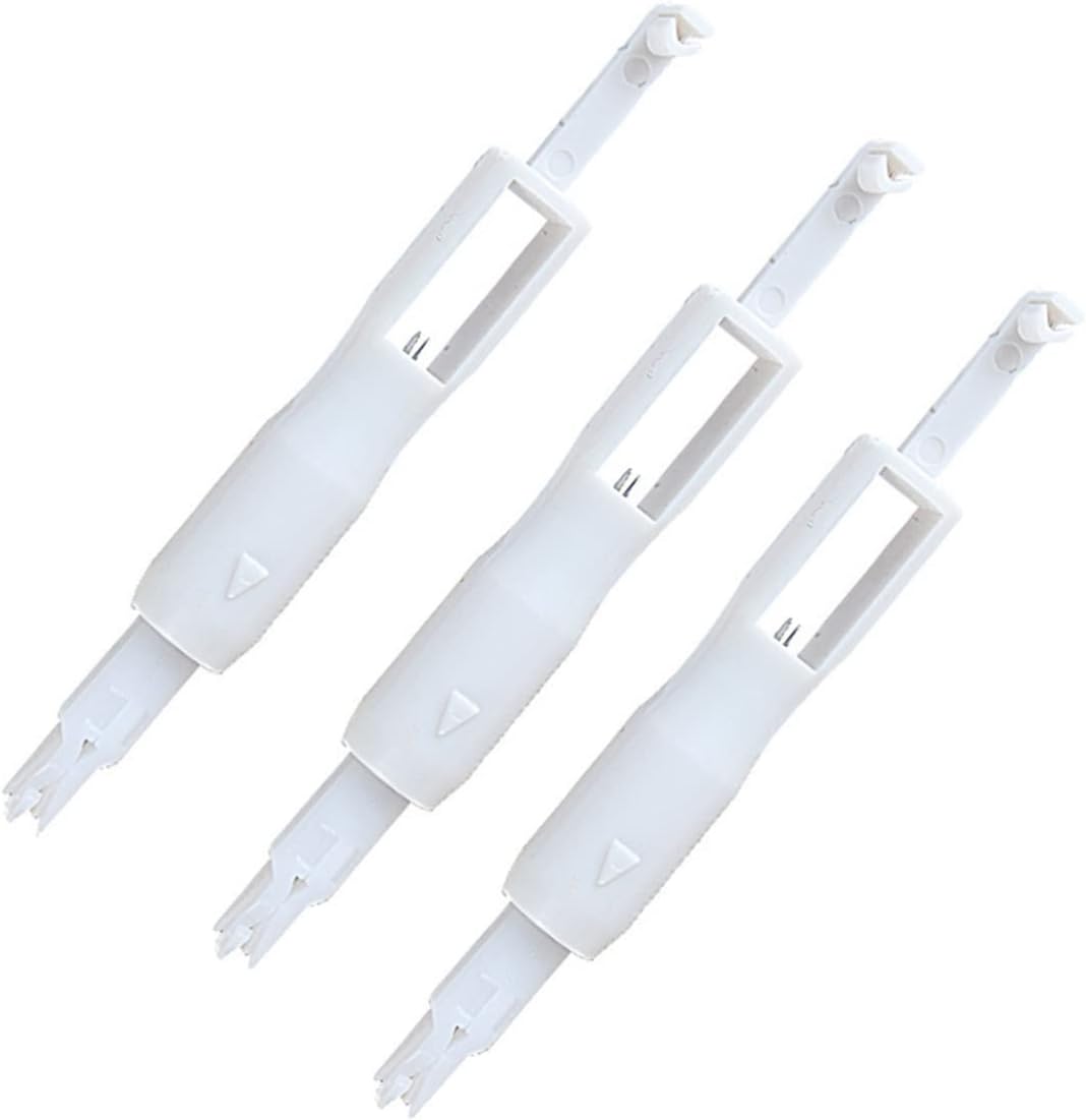 PLAFOPE 3pcs Quality Needle Threader Sewing Needle Inserter Tool for Singer Serger Machines Easy Threader for Sewing