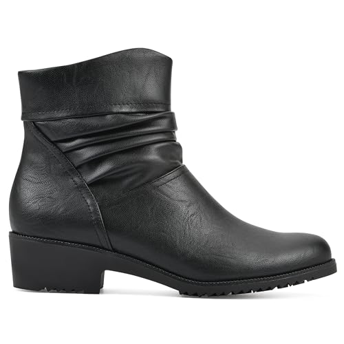 CLIFFS BY WHITE MOUNTAIN Women's Durbon Cushioned Ankle Bootie3