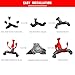 bibahala Sideways Low-Center Dribbling Sliding Clamps Basketball Training Equipment Improve Skills Agility Coordination Training Kit Suitable for Basketballs of Size 5, 6, and 7