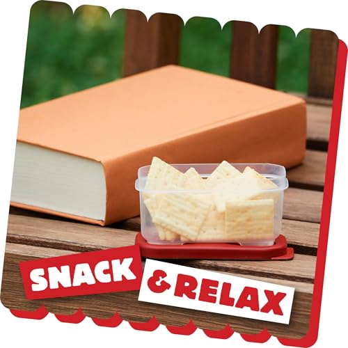 Cheez-It Grooves Crunchy Cheese Crackers, Snack Crackers, Lunch Snacks, Sharp White Cheddar (6 Pouches)