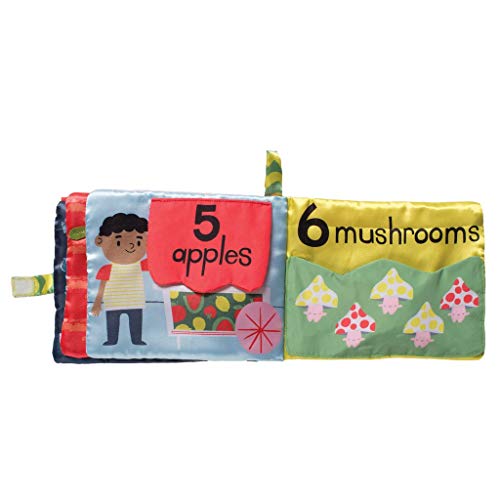 Manhattan Toy Farmer's Market Soft Activity Book Baby Toy #TOP3