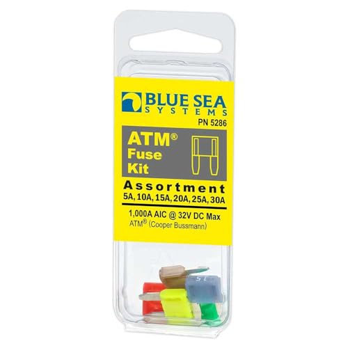 Blue Sea Systems 8286 ATM Fuse Kit, 5 Pack