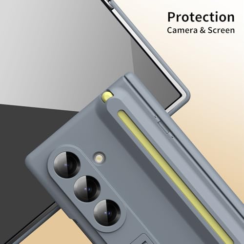 Coque Samsung Z Fold 7 anti-rayure protégeant la charnière avec stylet