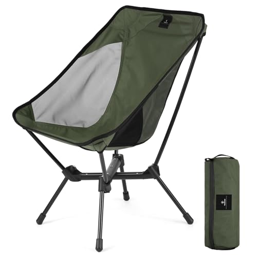 Chaise De Camping Pliante Xplor - Vert - Portable Et Légère - Siège Extérieur