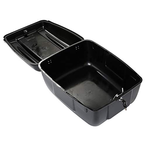 Alforja trasera para motocicleta TCMT tipo policía, compatible con Harley Davidson FLHP y FLHTP miniatura 7