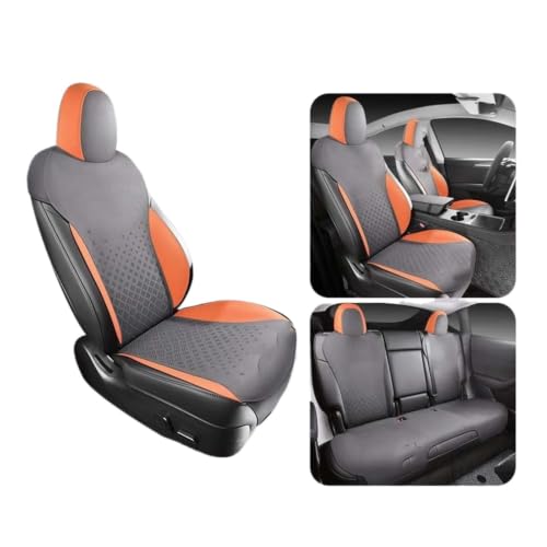 Housse de siège Tesla Model Y en daim demi-couverture pour protection auto