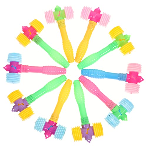 VANZACK 24pcs Hitting Hammers for Squeaky Hammer Pounding Mallet Plaything for Parties and Outdoor Fun