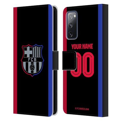 Coque Samsung Galaxy S20 FE 5G étui portefeuille cuir personnalisé FC Barcelona 2024/25