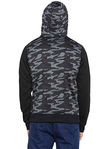 Image of AMERICAN CREW Men's Poly Cotton Hooded Hoodie