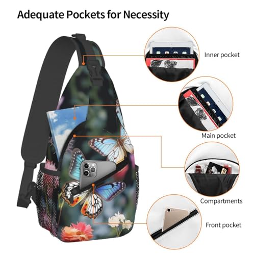 Mochila tipo Sling pequeña para senderismo unisex miniatura 4
