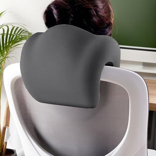 Mousse mémoire de forme de chaise de bureau : appui-tête contre le mal de cou - 3