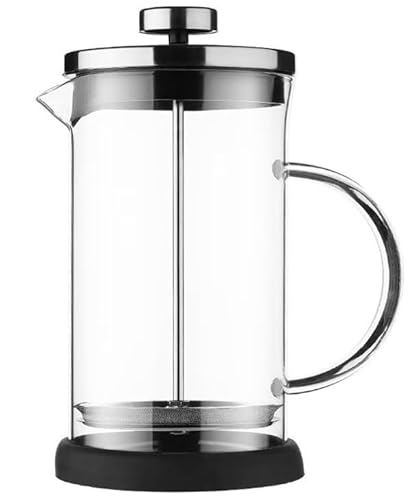 feyiubmen Prensas de café - uma caneca de café para desfrutar em casa - Imprensa tradicional francesa, capacidade de 600 ml até 1000 ml - Robusto e elegante