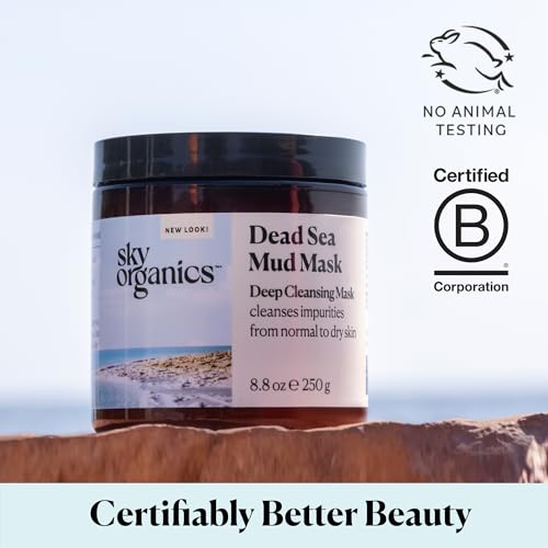 Totes Meer Maske von Sky Organics zur Gesichtsreinigung