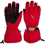 gants veste de ski Matière: polyester, paume antidérapante, doublure, doublure en flanelle douce, suffisamment chaude pour une utilisation intérieure ou extérieure.