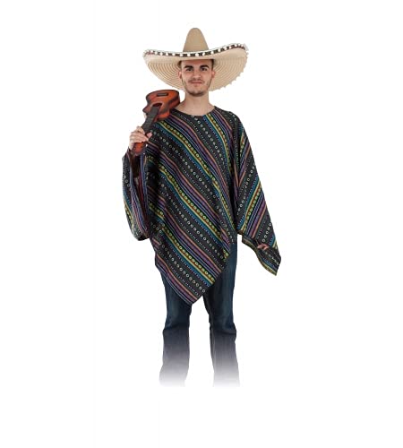 Fiesta y Carnaval, S.L.. PONCHO MEJICANO ADULTO   Producto Único