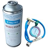 PAG Turbo GmbH® - HENIOTECH/COOLBLAST (Versand je nach Lagerbestand) 1 Dose Ersatz Kältemittel R134a - 170g / 453g Befüllset für Auto Klimaanlage