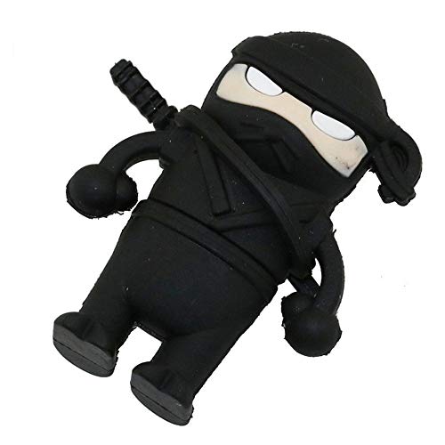 8GB Modelo Ninja Unidad Flash USB 3.0 Memory Stick PenDrive Unidad Flash Unidad Jump Unidad de Memoria Flash USB Unidad USB 3.0 Ｕ Disco USB Stick Flash Disk Pen Drive   Negro