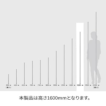 Amazon｜エレクター ベーシックシリーズ ポール 1600mm
