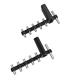 Características: La antena Yagi consiste en un vibrador activo (el mando a distancia viene con una antena), un reflector (una barra de metal ligeramente más larga) y varios directores (una barra de metal más corto).Esta antena Yagi se divide en versiones de 2.4GHz y 5.8GHz.