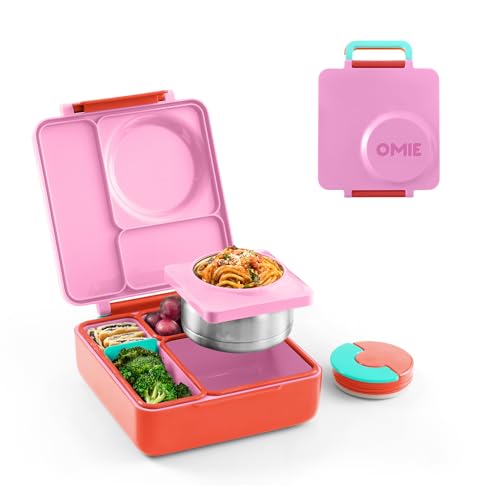OmieBox Bento Box for Kids - Insulated Bento Lunch Box with...