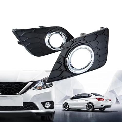 Grilles phares antibrouillard Sentra 2016 cache phare avant auto - 2