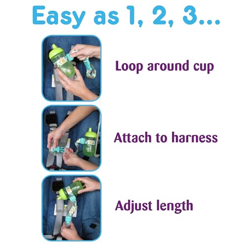 Image of PBnJ Baby SippyPal Sippy Cup Strap Holder Leash Tether (1 Beach)
