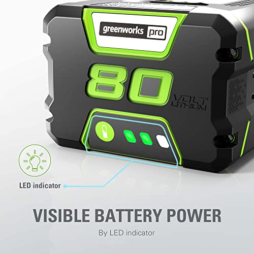 Image of Greenworks PRO 80V 2Ah Lithium Ion Battery GBA80200