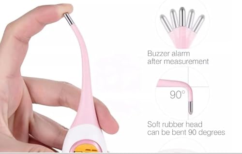 Termômetro Digital com Haste Flexível, Medição em 8 Segundos, Tecnoark