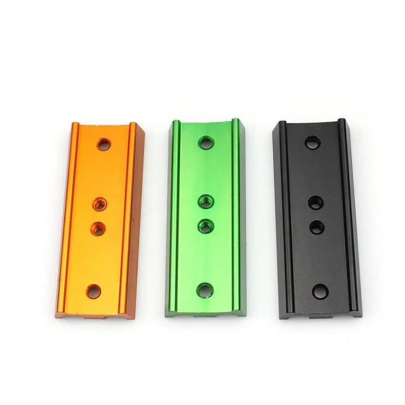 Telescopio astronómico accesorios soporte placa larga 107mm naranja 6
