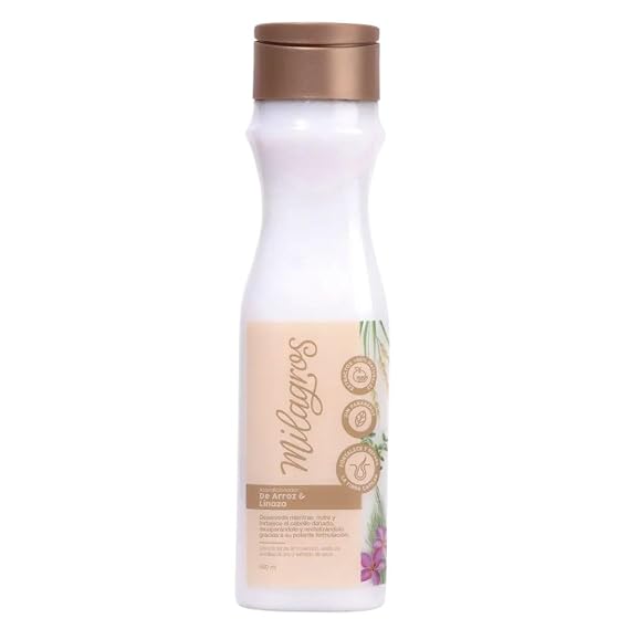 RUUFE Shampoo MIlagros Arroz, Acondicionador Milagros Arroz, (Pack 2) Milagros Colombia, Milagros Cuidado Capilar Shampoo, Milagroz Arroz Shampoo, Milagros Arroz Acondicionador, Milagros Arroz