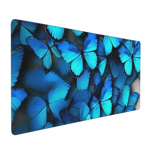 Tapis de bureau antidérapant grand format pour clavier et souris