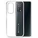 Produktbild TPU Hülle kompatibel mit Xiaomi Mi 10T Transparent Clear Case Schutz Handy Tasche Silikon mit mungoo Displayputztuch
