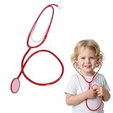 KOQAIIZ Estetoscopio, Juguetes Educativos para Niños Juegos de Imaginación Veterinario, Médico y Enfermera - Juego de Roles