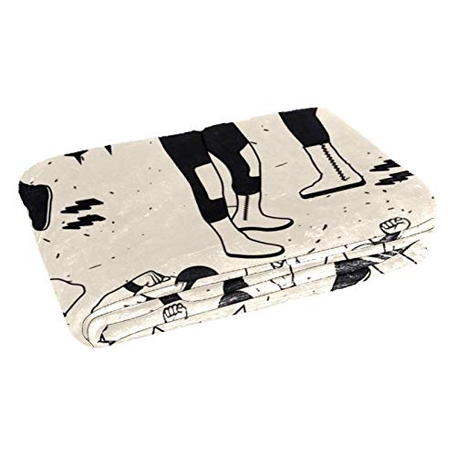Couverture douce et chaude Lucha Libre 150x100 cm finitions premium - 3