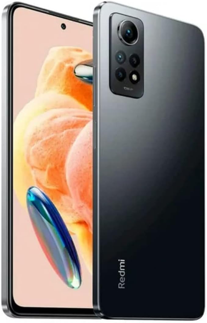 Xiaomi Redmi Note 12 Pro 4G (256GB + 8GB) Factory Global Unlocked 6.67" 108MP Pro Triple Camera (Tmobile/Tello/Mint USA Market) + Extra (w/Fast Car Charger Bundle) (Graphite Gray)