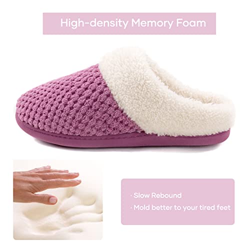 Image of ULTRAIDEAS Women's Breathable House Slippers with Memory Foam, Lightweight Cotton Blend Lining, Indoor Outdoor Slip On Design, Non Slip Rubber Sole for Bedroom, Machine Washable
