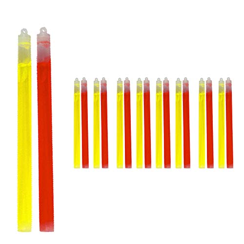 Glow Sticks Premium Emergency Roadside Light Sticks Non-Toxic, 10 inch (16-Light Sticks)