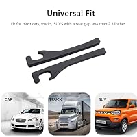 Hiseanllo Car Seat Gap Filler 2 Pack, Universal Fit PU Leather Car Seat Gap Plug to Fill The Gap Between Seat and Console, Car Seat Crevice Blocker Stop Things from Dropping — image 6