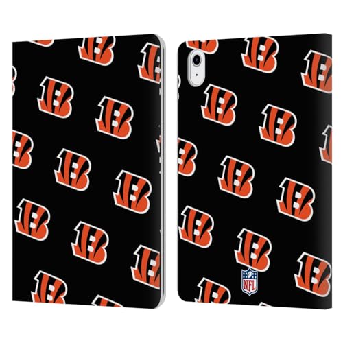Funda para iPad Air 2022 Cincinnati Bengals carcasa de cuero tipo libro NFL