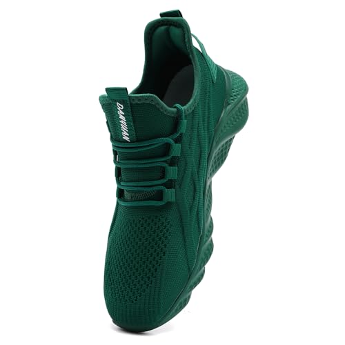 Image of EGMPDA Mens Shoes Running Slip On Tennis Walking Shoes Lightweight Breathable Sneakers for Gym Work Casual Soft Sole Trainers Non Slip Athletic Footwear
