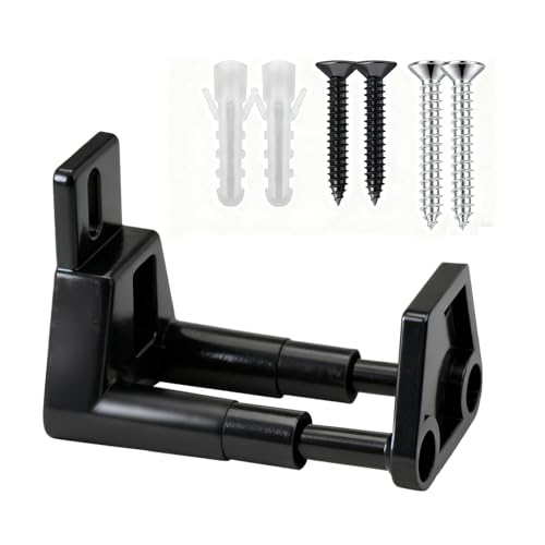 Wall Mount Barn Sliding Door Floor Guide, Prevent Door Swinging or Wobbling Hardware Tools with Screws