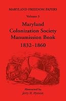 Maryland Freedom Papers 1585496782 Book Cover