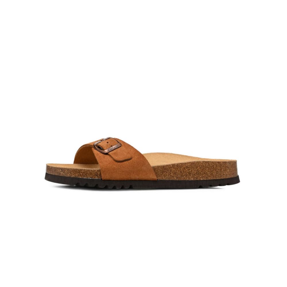 Scholl Women's Estelle Sandal, Marron, 5 UK