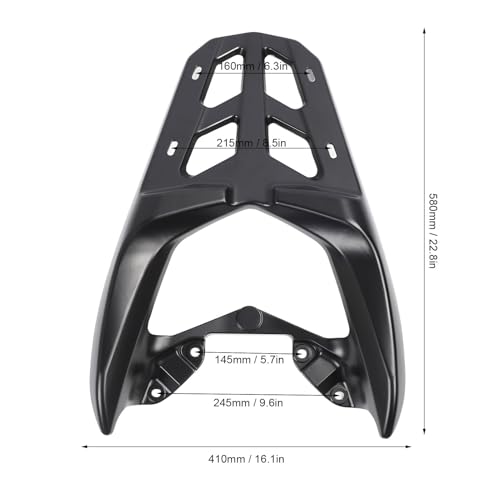 Support porte-bagages moto Nmax pour transport de courses et colis - 6